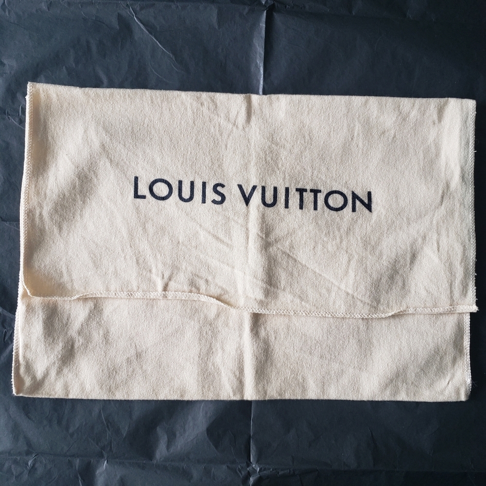 EUC Authentic Medium Louis Vuitton Cotton Flannel Envelope Dust/Storage Bag